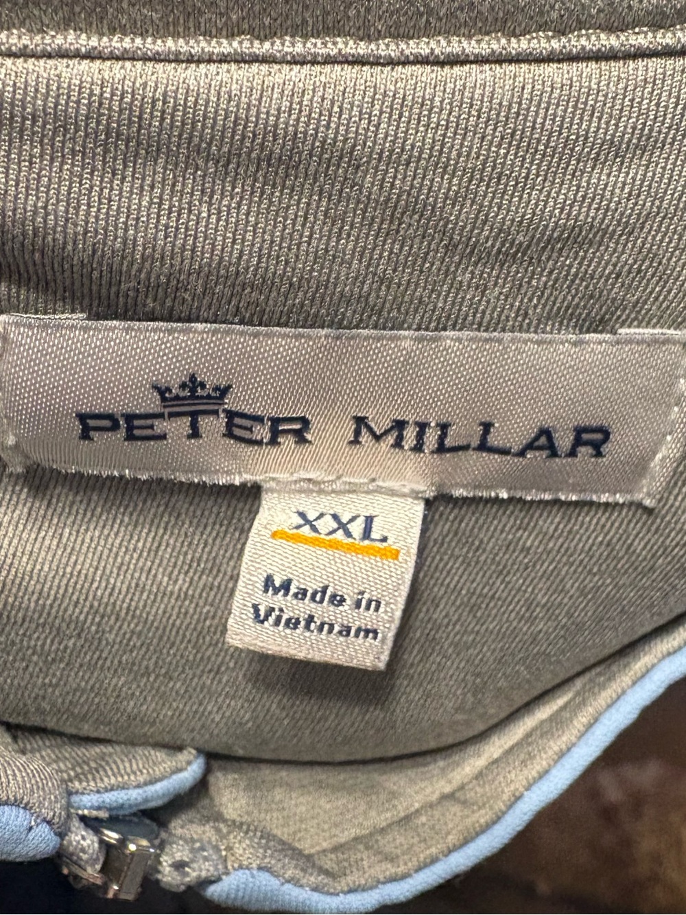 Peter Millar Valero Branded Quarter-Zip Pullover - Picture 8 of 10